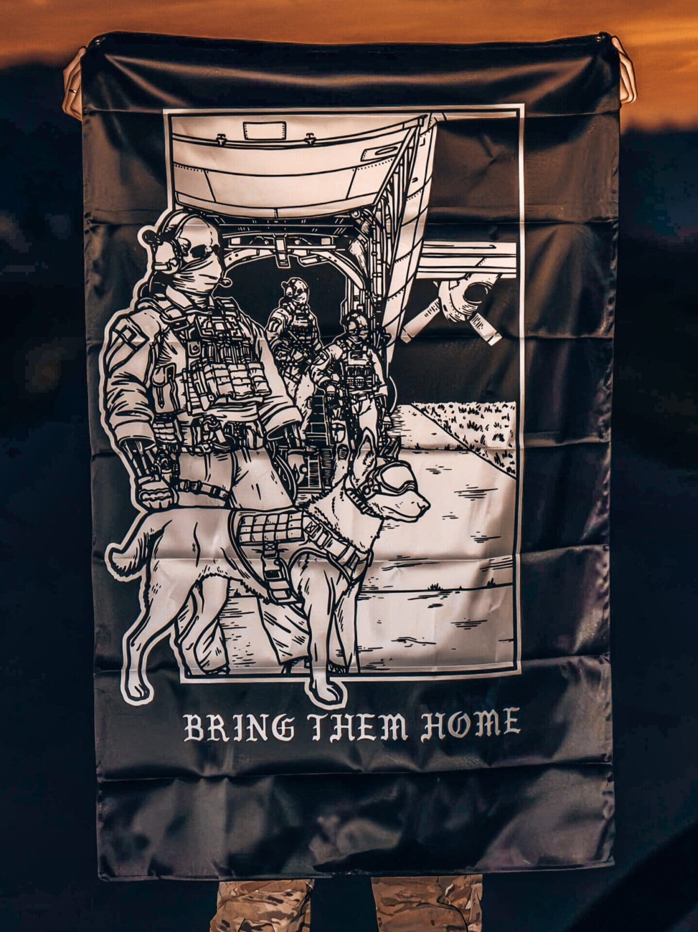 Bring Them Home Flag, military apparel by The Trace