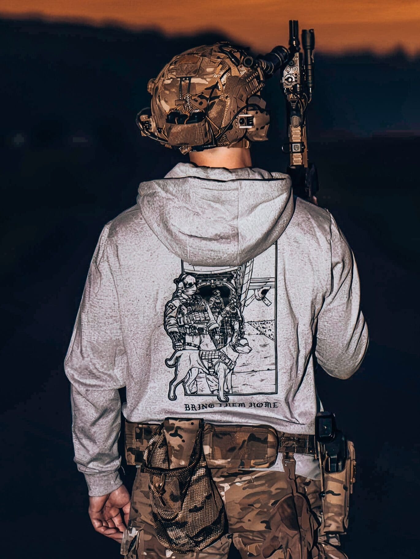 Bring Them Home Hoodie, military apparel by The Trace