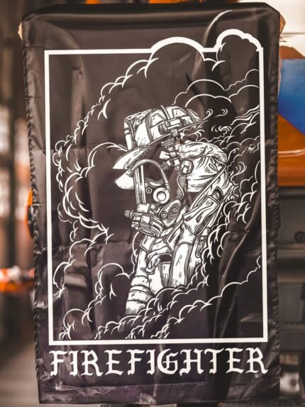 Firefighter Flag, military apparel by The Trace