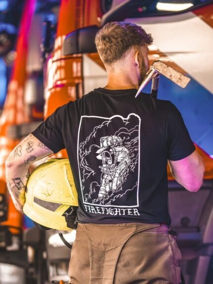 Firefighter T-Shirt, military apparel by The Trace
