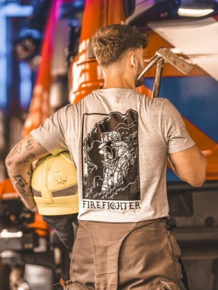 Firefighter T-Shirt, military apparel by The Trace