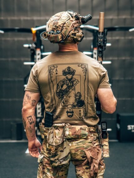 Earn Your Stripes T-Shirt, military apparel by The Trace
