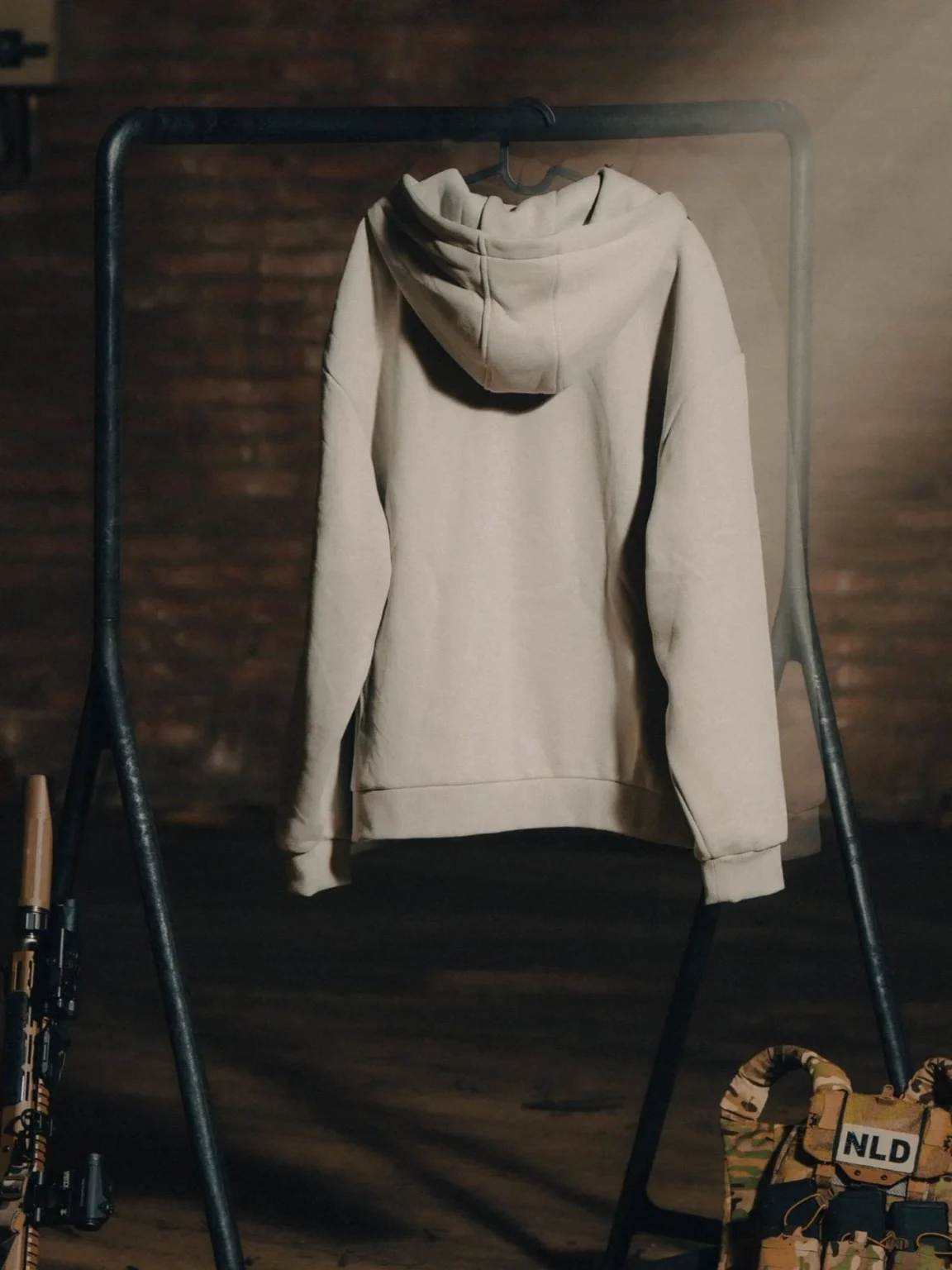 The Trace Premium hoodie featuring sleek and minimalist style with refined details