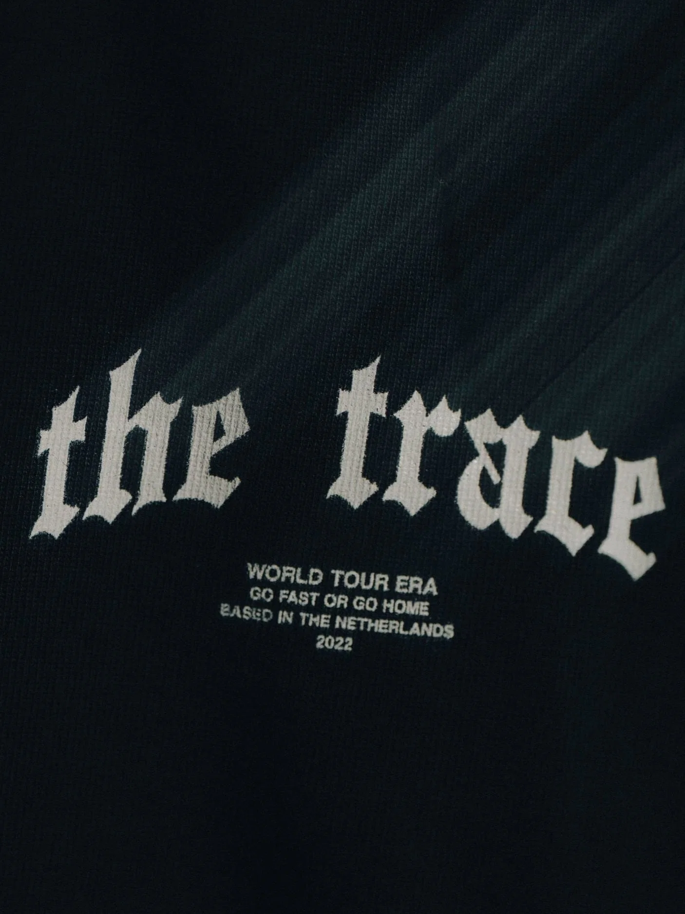 Black T-shirt from The Trace Premium collection with clean, minimalist design