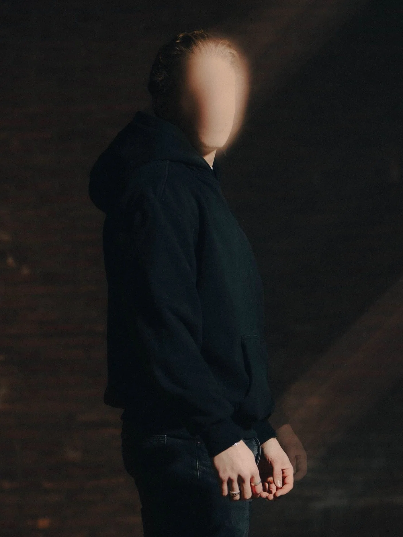 The Trace Premium hoodie featuring sleek and minimalist style with refined details