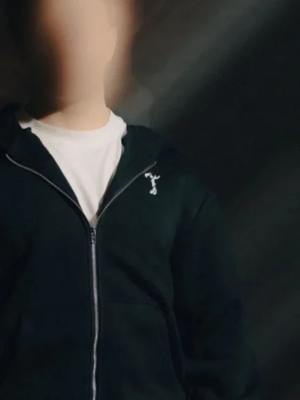 The Trace Premium hoodie featuring sleek and minimalist style with refined details