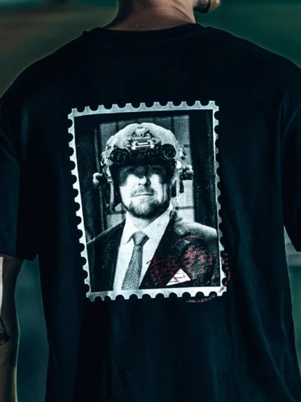 the trace apparel collection featuring king willem alexander with a helmet with nightvision