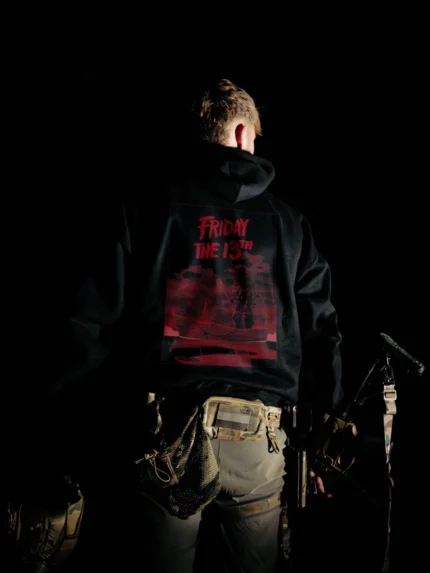 the trace halloween collection hoodie featuring friday the 13th