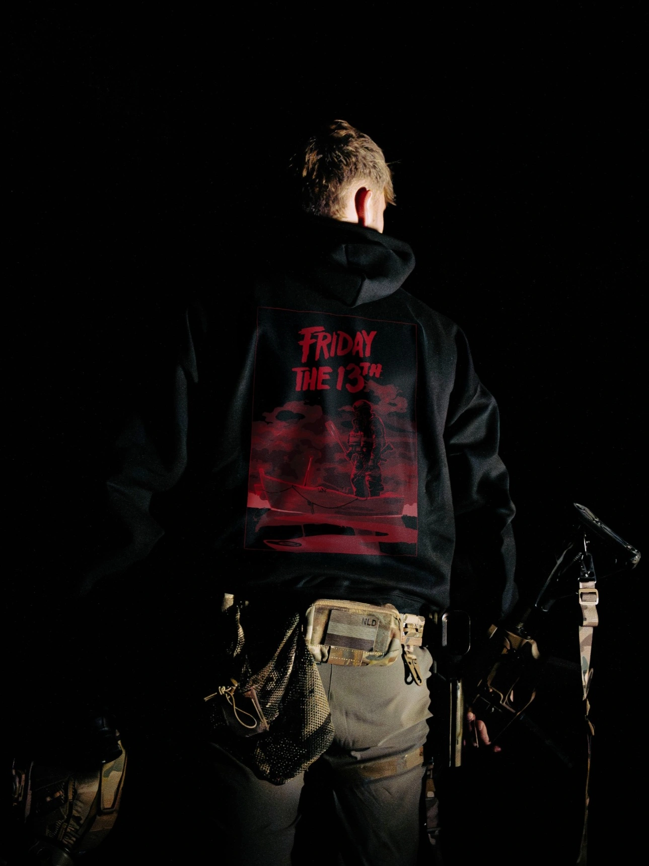 the trace halloween collection hoodie featuring friday the 13th