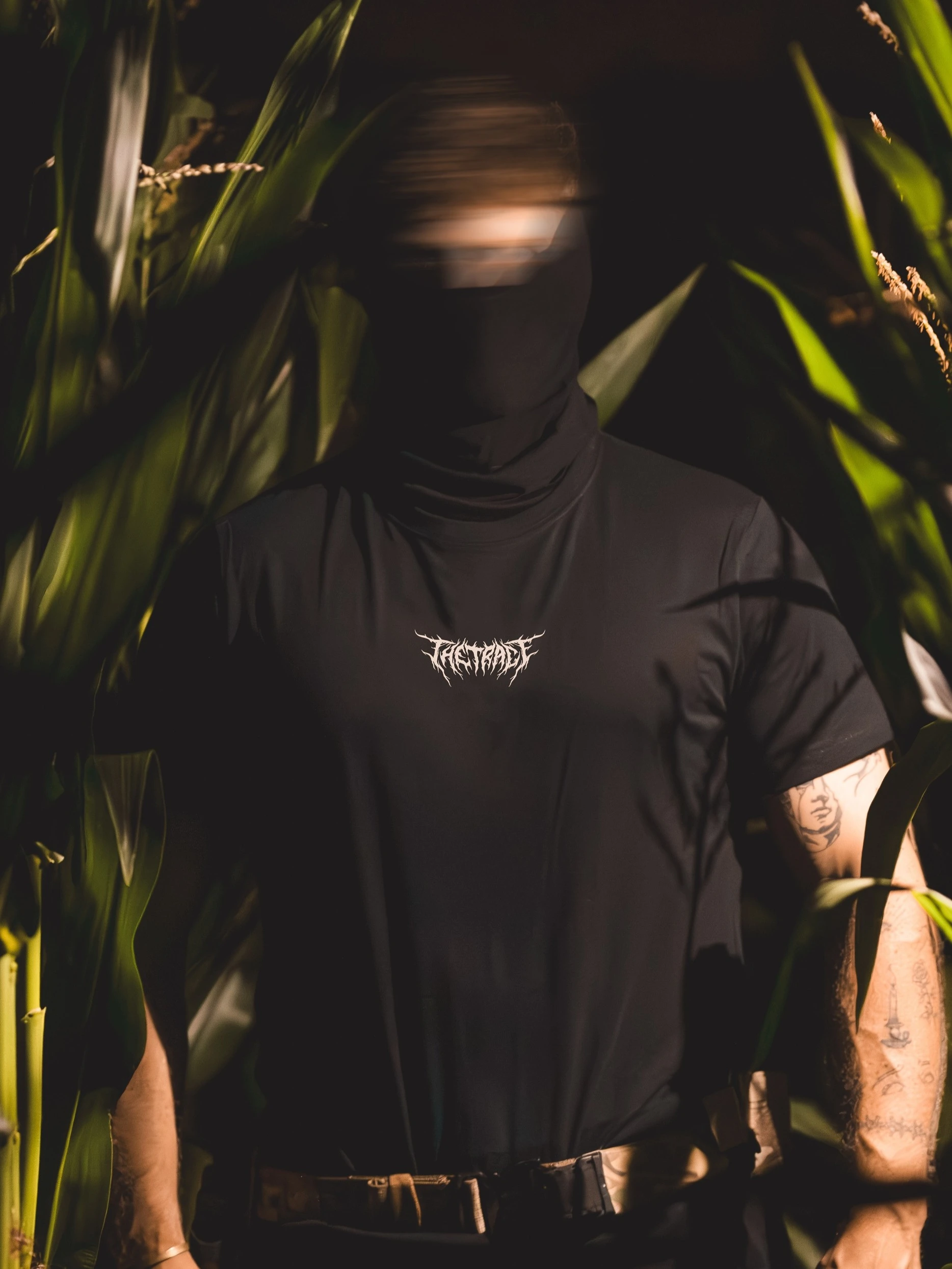 the trace halloween shirt with their logo on the chest