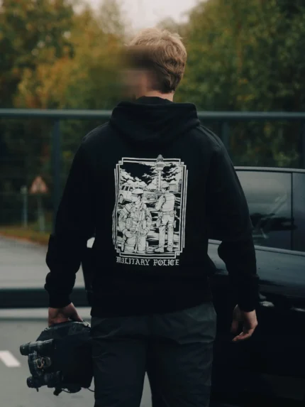 Military Police Hoodie, military apparel by The Trace