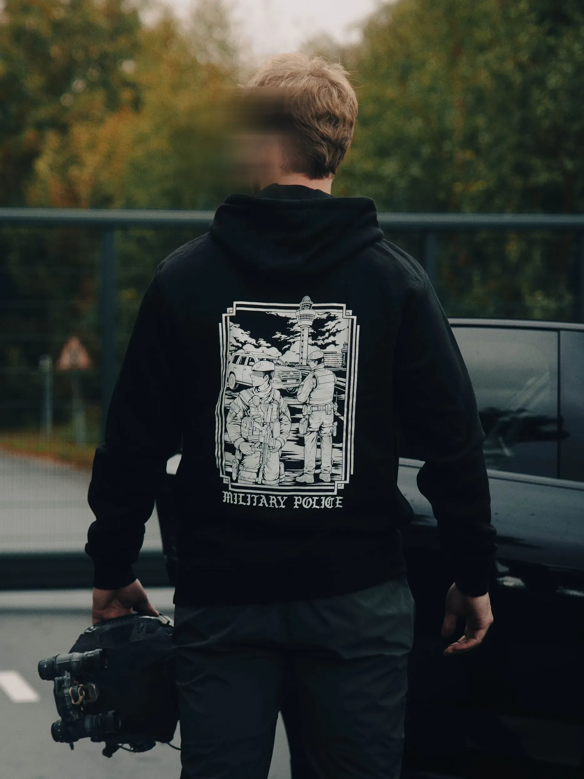 Military Police Hoodie, military apparel by The Trace