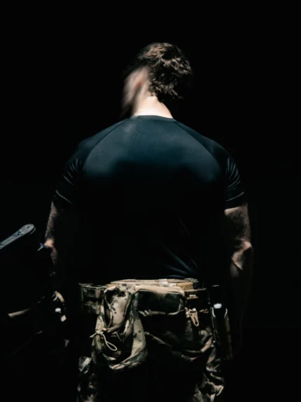 Muscle Fit Shortsleeve Tee, military apparel by The Trace
